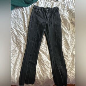 Abercrombie & Fitch Split Hem High Rise Skinny